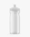 Transparent Plastic Sport Bottle Mockup