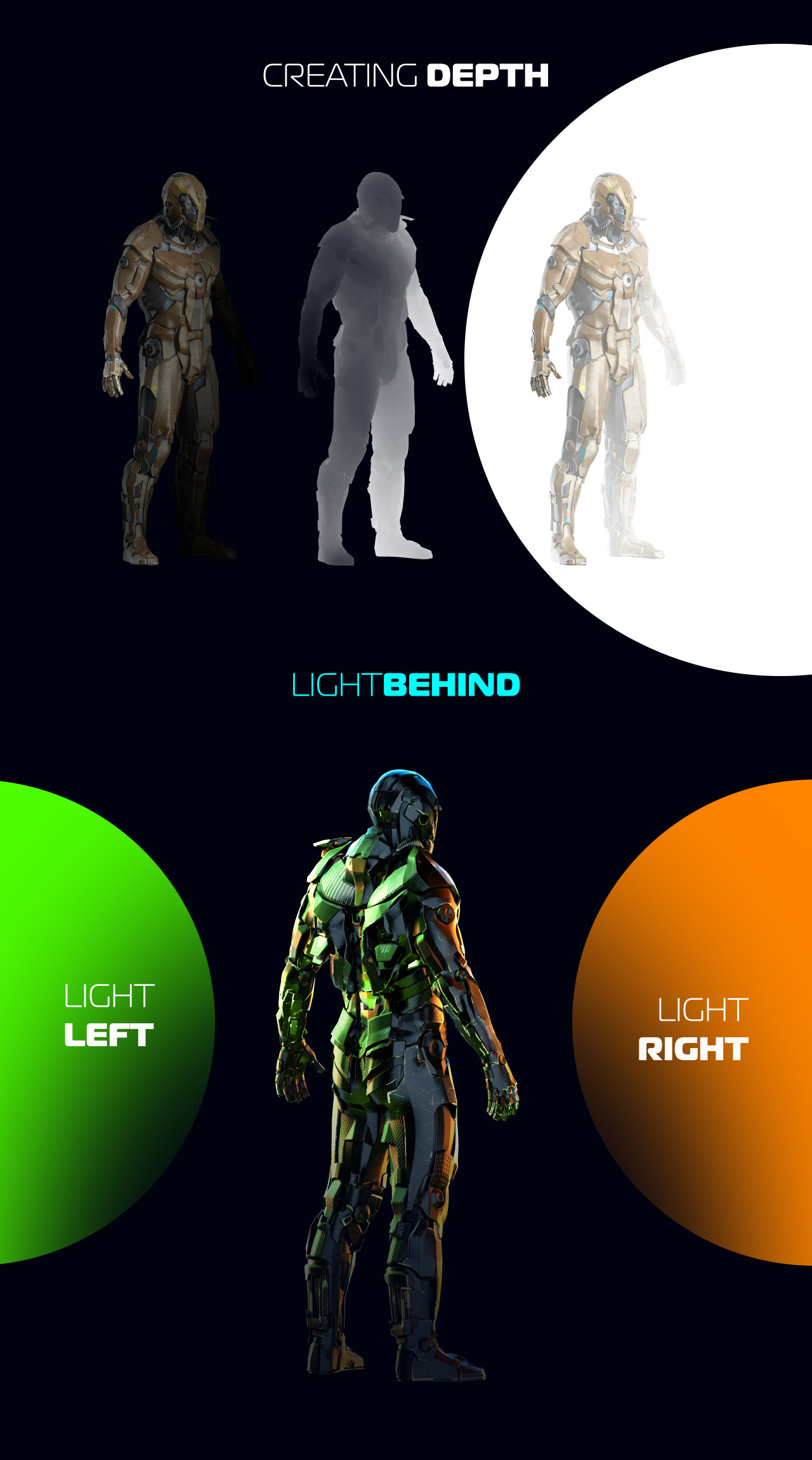 3D Mockup Space Astronaut Security Robots #01 3D Mockup Space Astronaut Security Robots #01