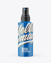 Glossy Spray Bottle Mockup