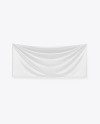 Textile Fabric Banner Mockup