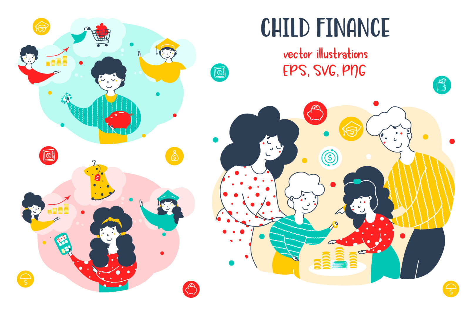 Child finance - Financial Illustrations