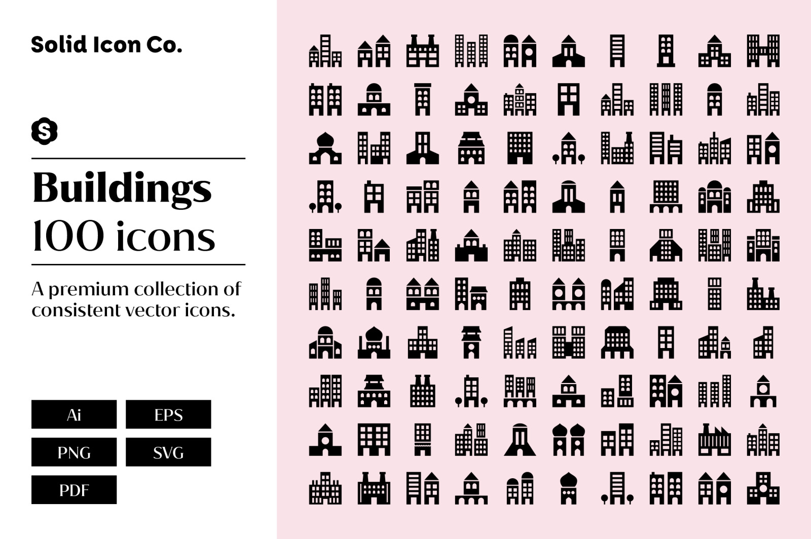 Buildings Icons Buildings Icons