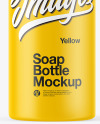 Matte Soap Bottle Mockup