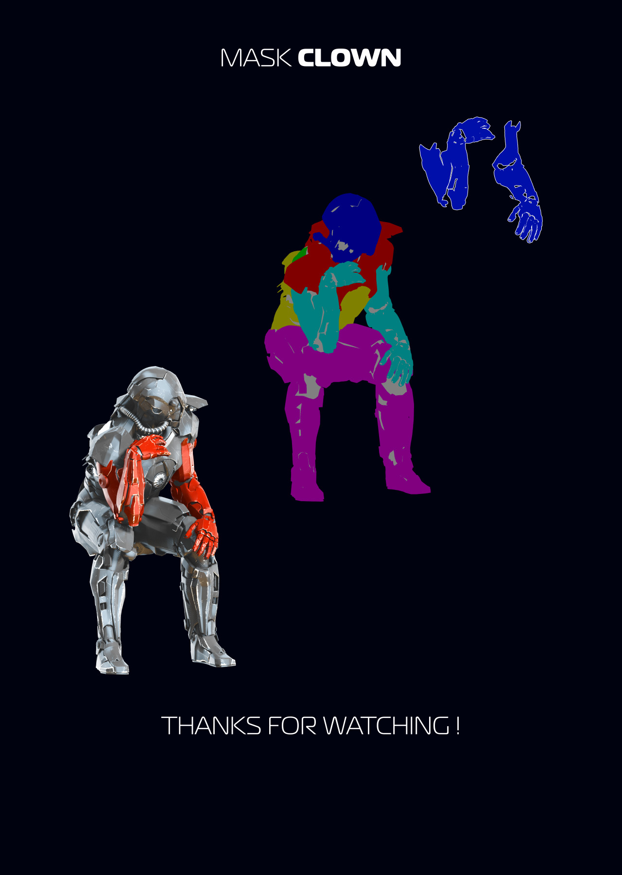 3D Mockup Space Astronaut Security Robots #14 3D Mockup Space Astronaut Security Robots #14