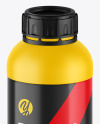 Matte Plastic Bottle Mockup