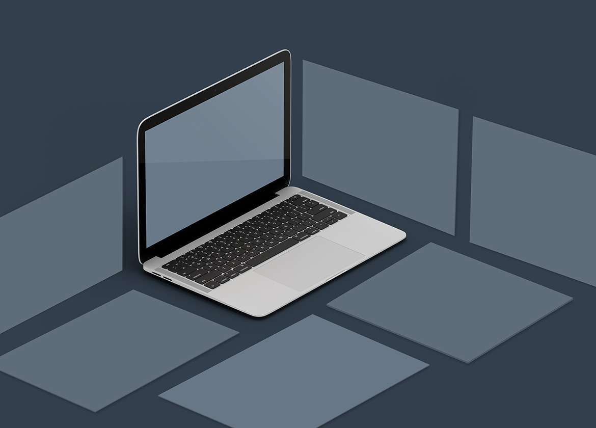 Isometric Website Mockup 6.0 Isometric Website Mockup 6.0