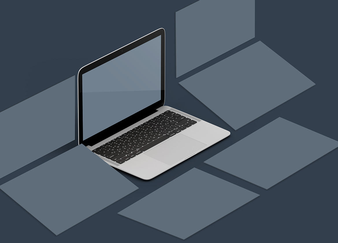 Isometric Website Mockup 6.0 Isometric Website Mockup 6.0