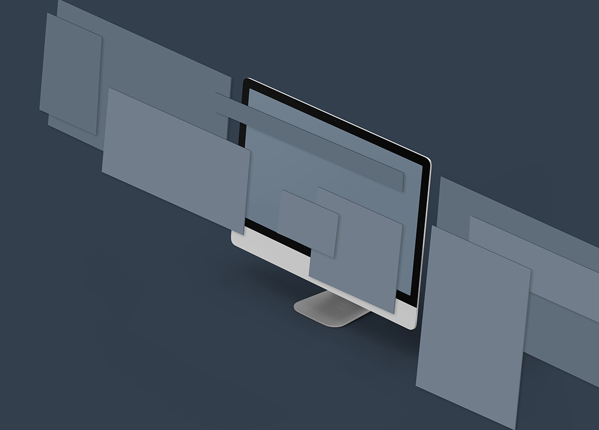 Isometric Website Mockup 8.0 Isometric Website Mockup 8.0