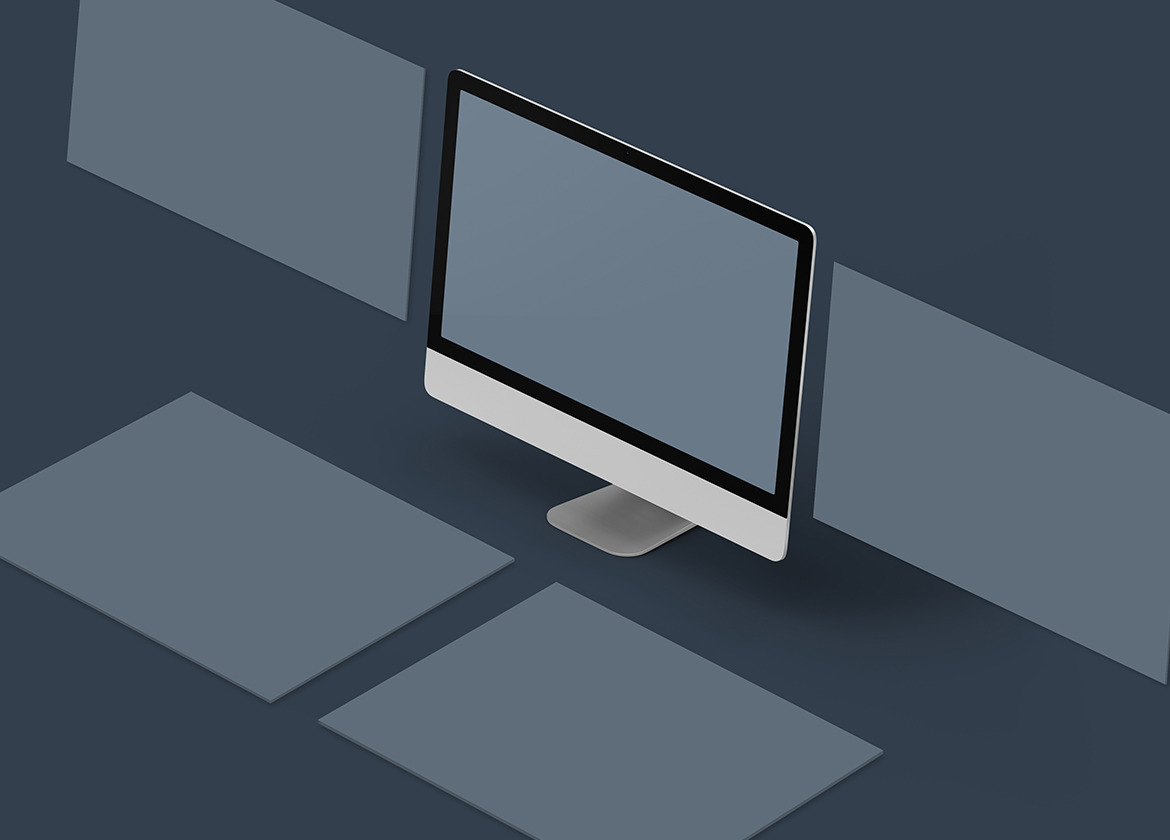 Isometric Website Mockup 8.0 Isometric Website Mockup 8.0