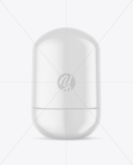 Glossy Roll-On Deodorant Mockup