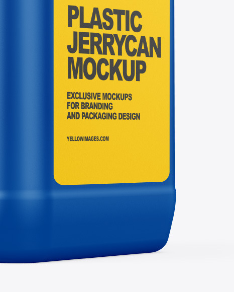 Matte Jerrycan Mockup