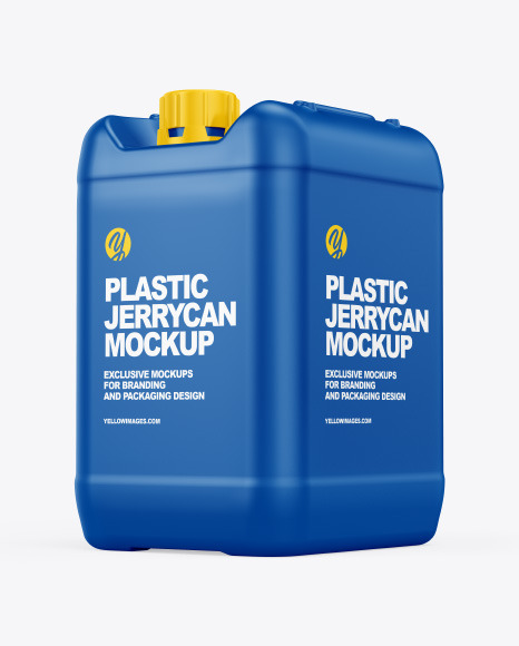 Matte Jerrycan Mockup