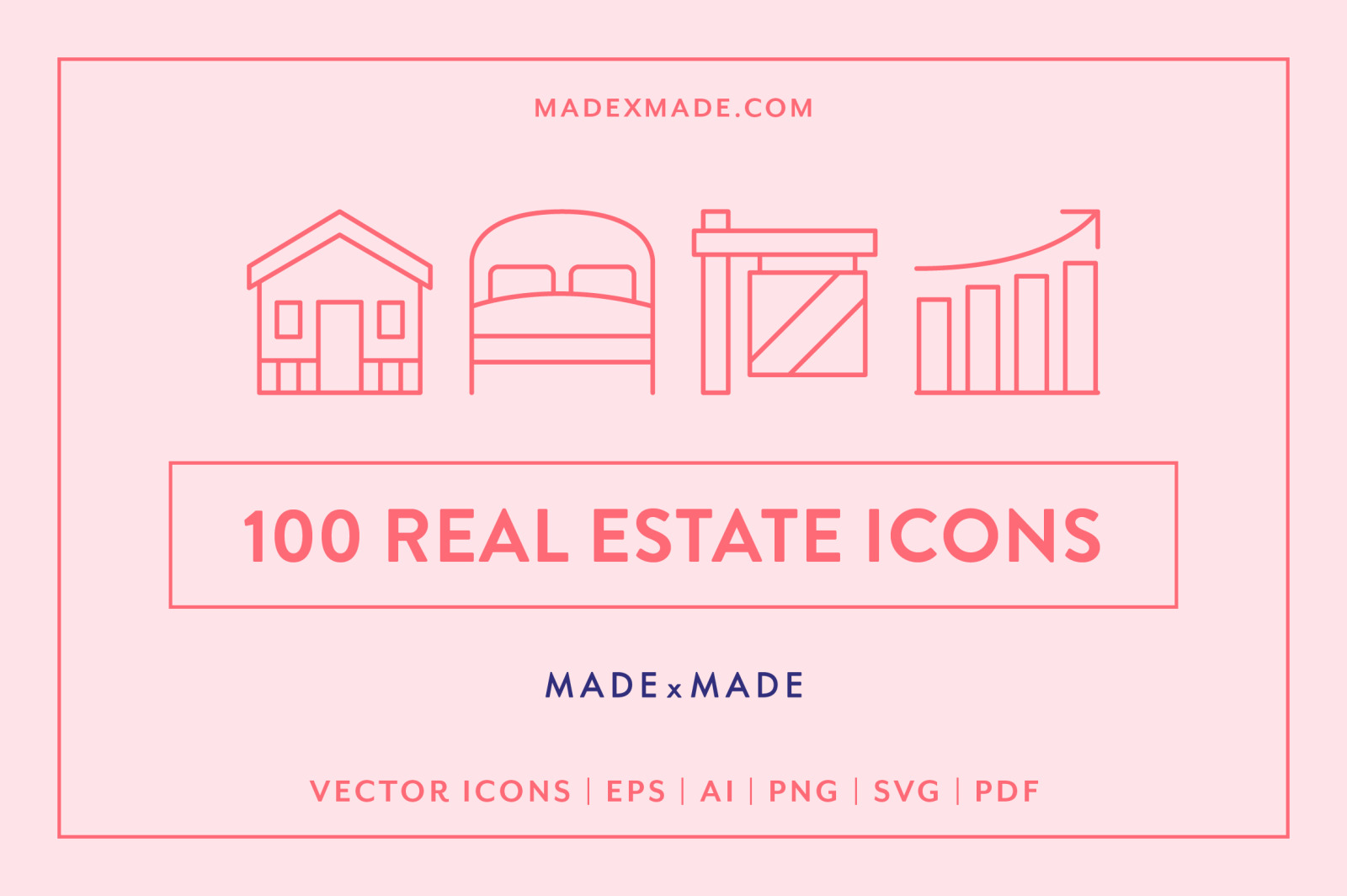 Line Icons – Real Estate
