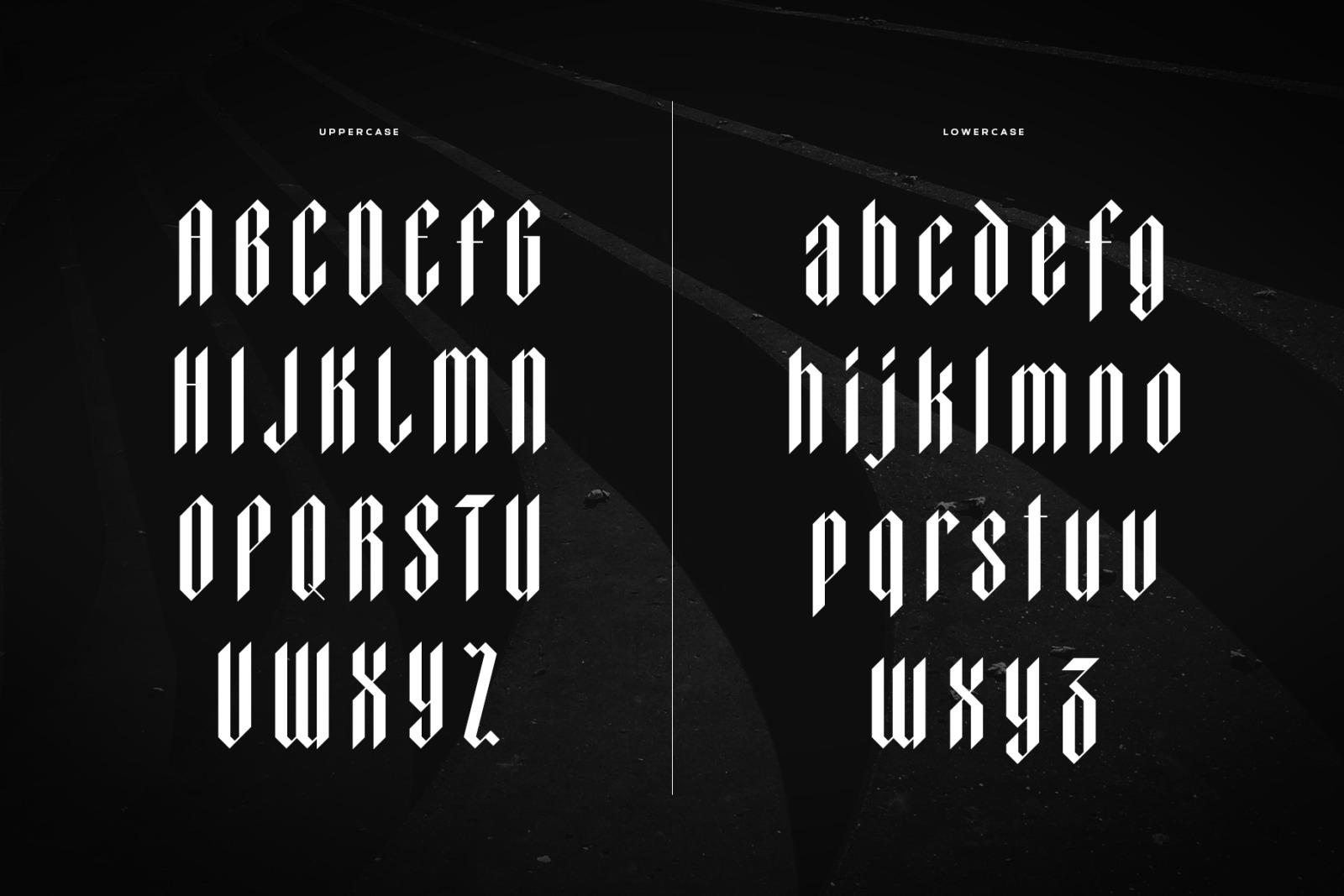 Elmwood Blackletter Display Font Elmwood Blackletter Display Font