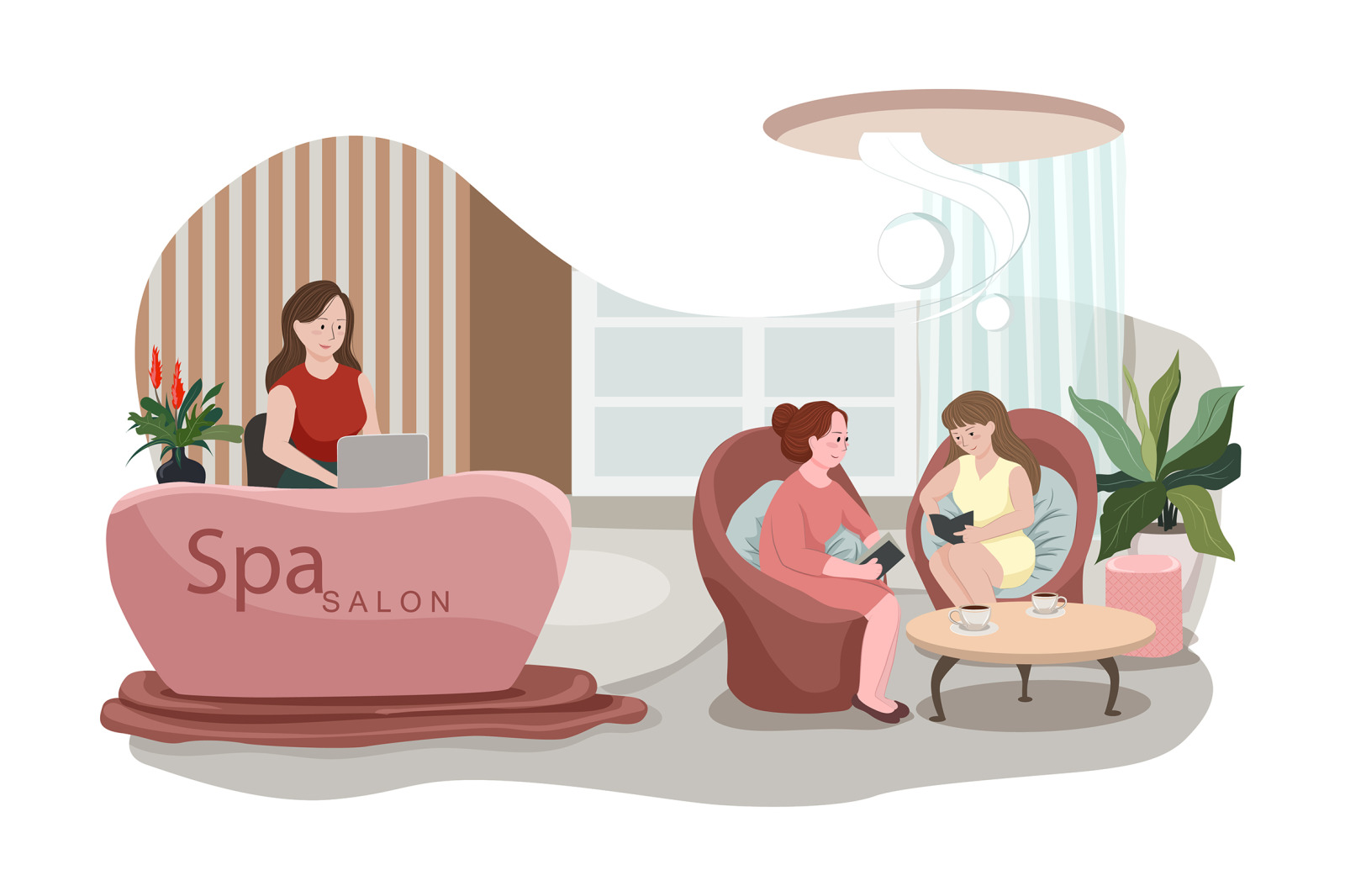 M123_Massage Service Illustrations