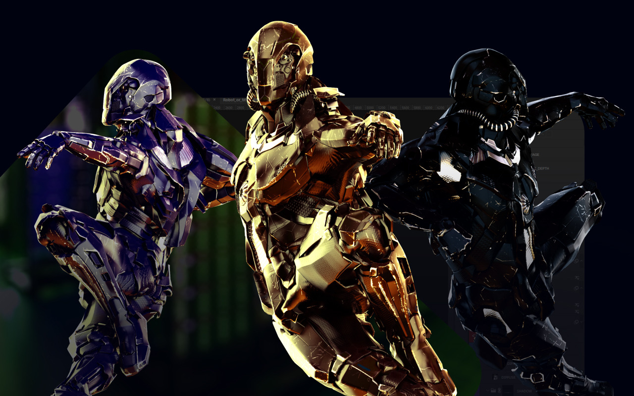 3D Mockup Security Robots #21 3D Mockup Security Robots #21