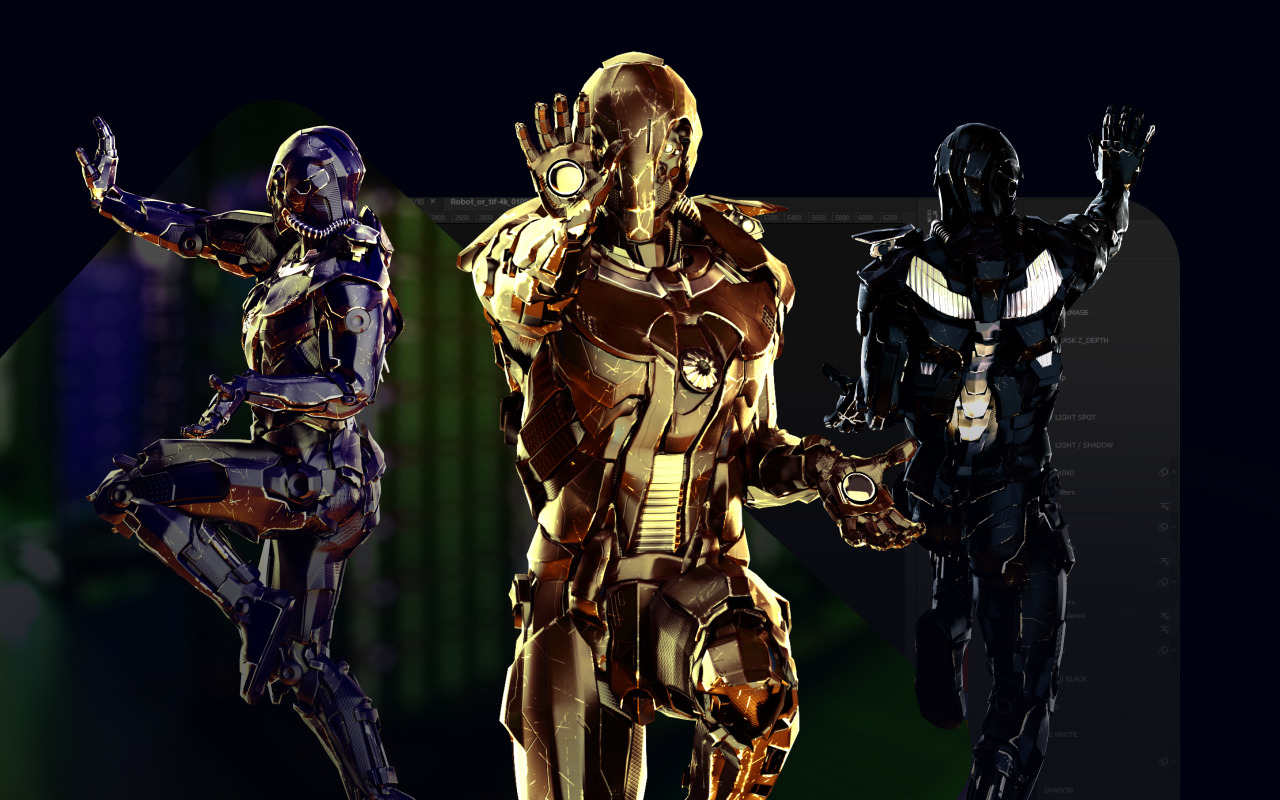 3D Mockup Security Robots #24 3D Mockup Security Robots #24