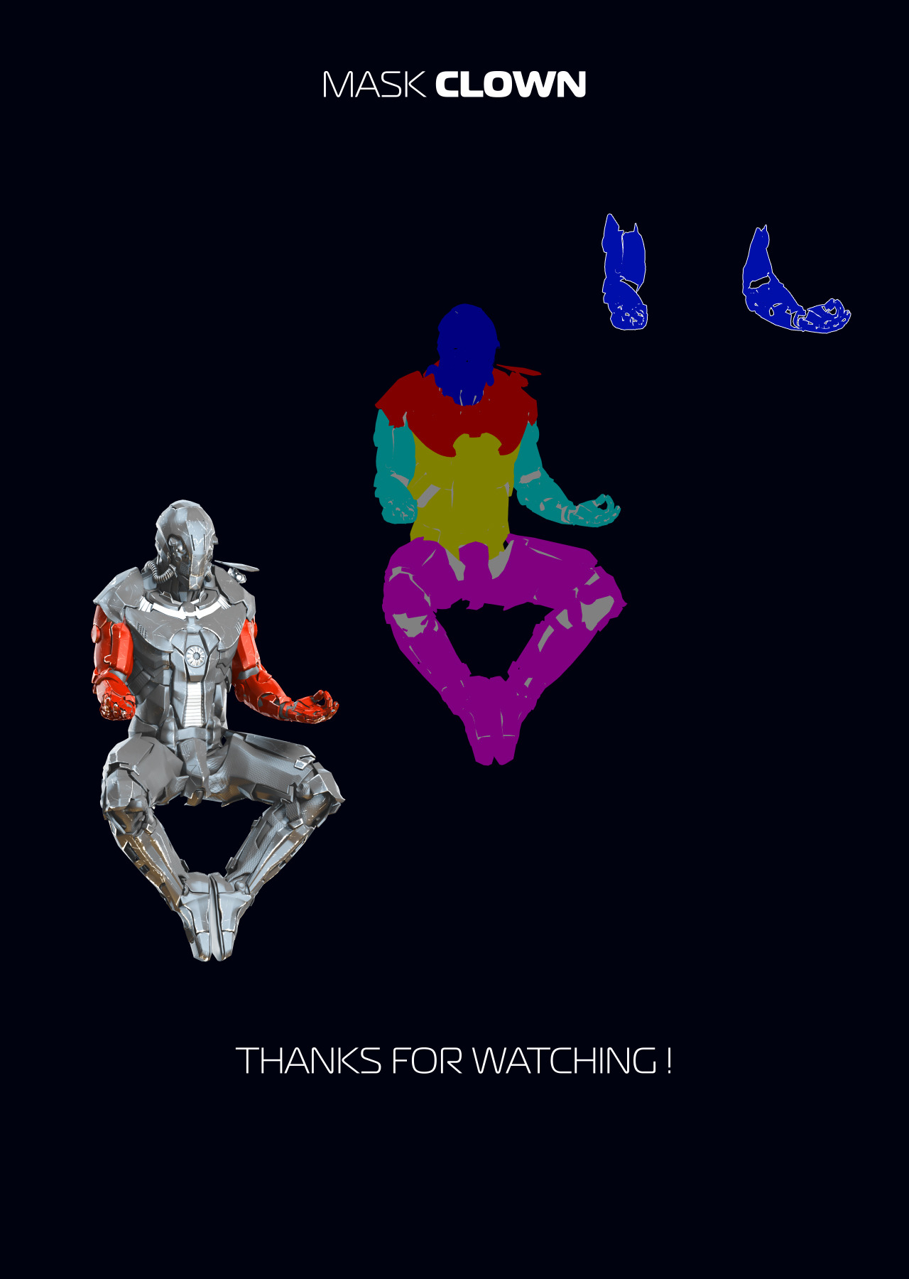3D Mockup Security Robots #30 3D Mockup Security Robots #30
