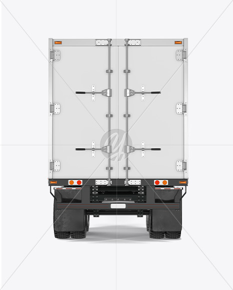 Truck Mockup - Back View