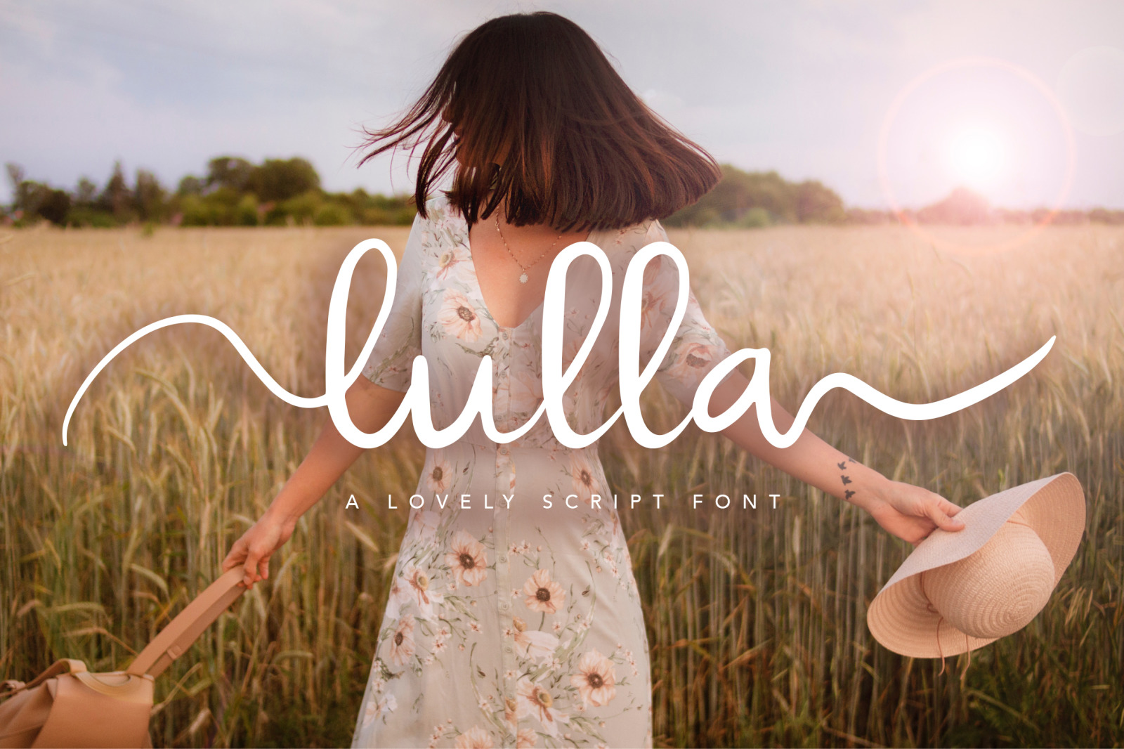 Lulla Font - A Lovely Script Font Lulla Font - A Lovely Script Font