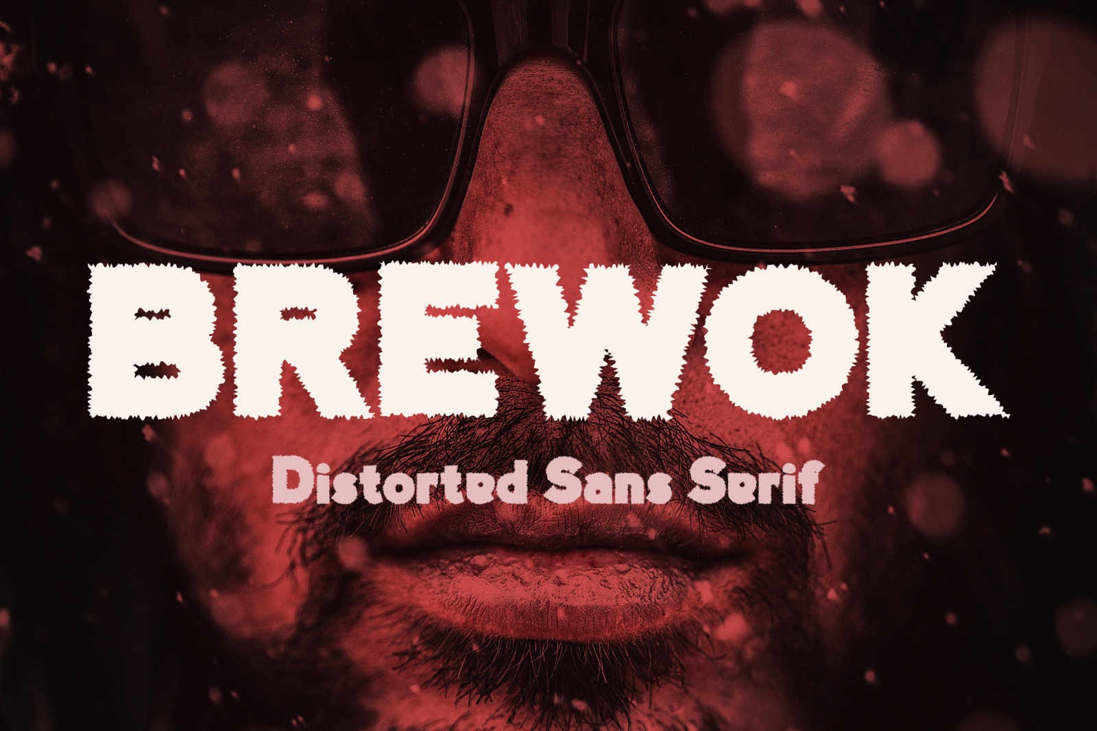 Brewok Distorted Font