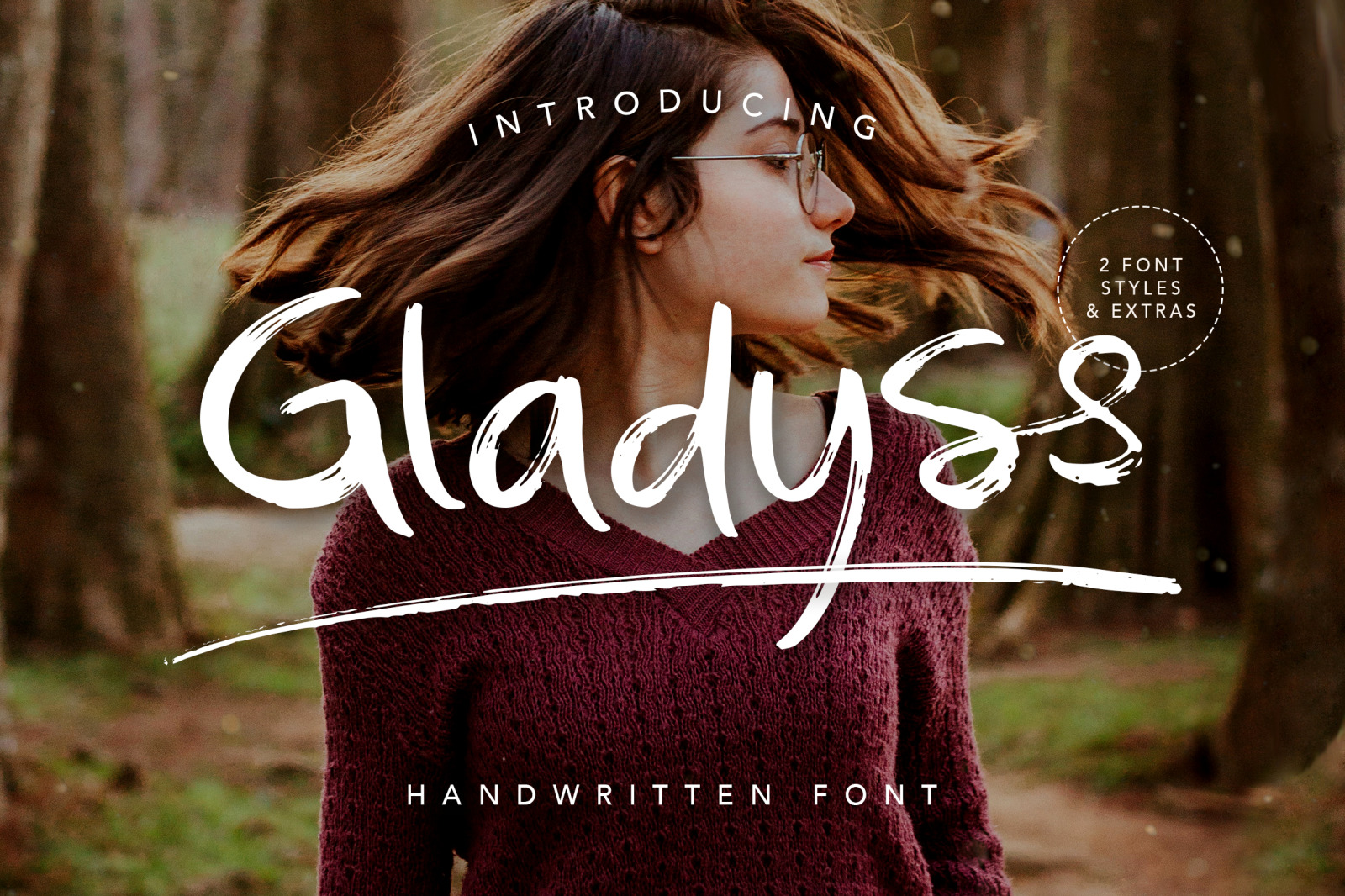 Gladyss Handwritten Font Gladyss Handwritten Font