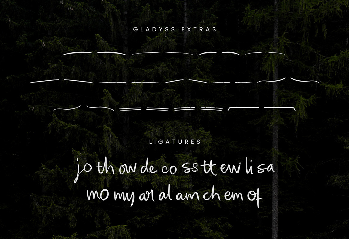 Gladyss Handwritten Font Gladyss Handwritten Font