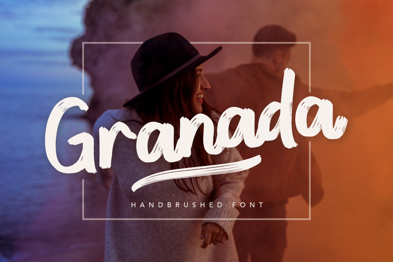 Granada Hand Brushed Font Granada Hand Brushed Font