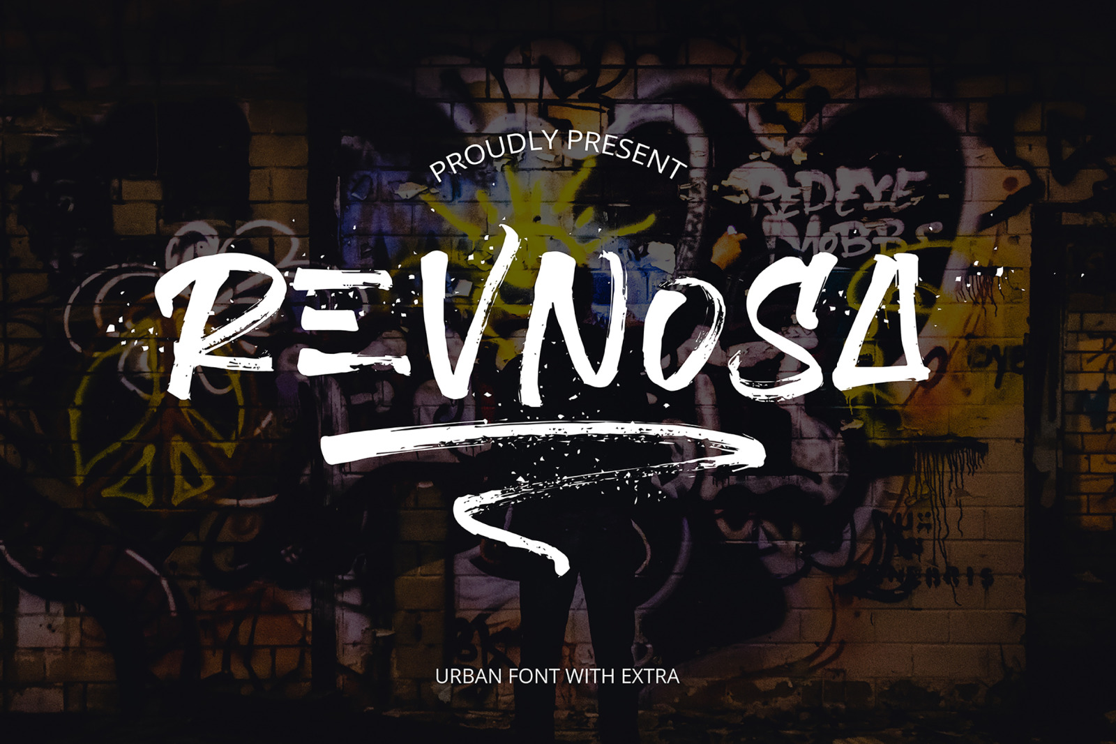 Revnosa Urban Brush Font