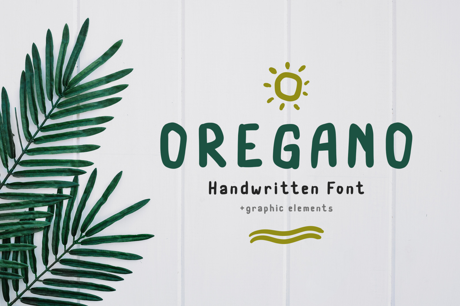 Oregano Handwritten Font