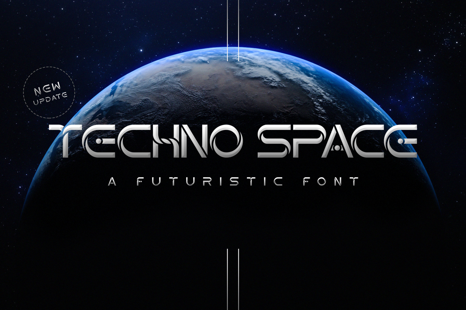 Techno Space Futuristic Font