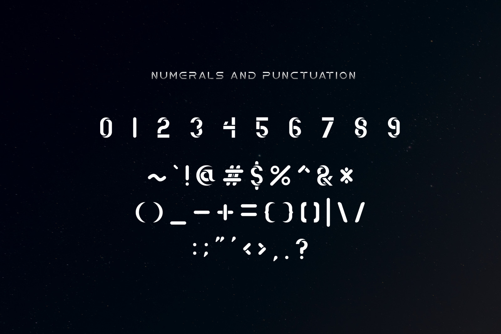 Techno Space Futuristic Font