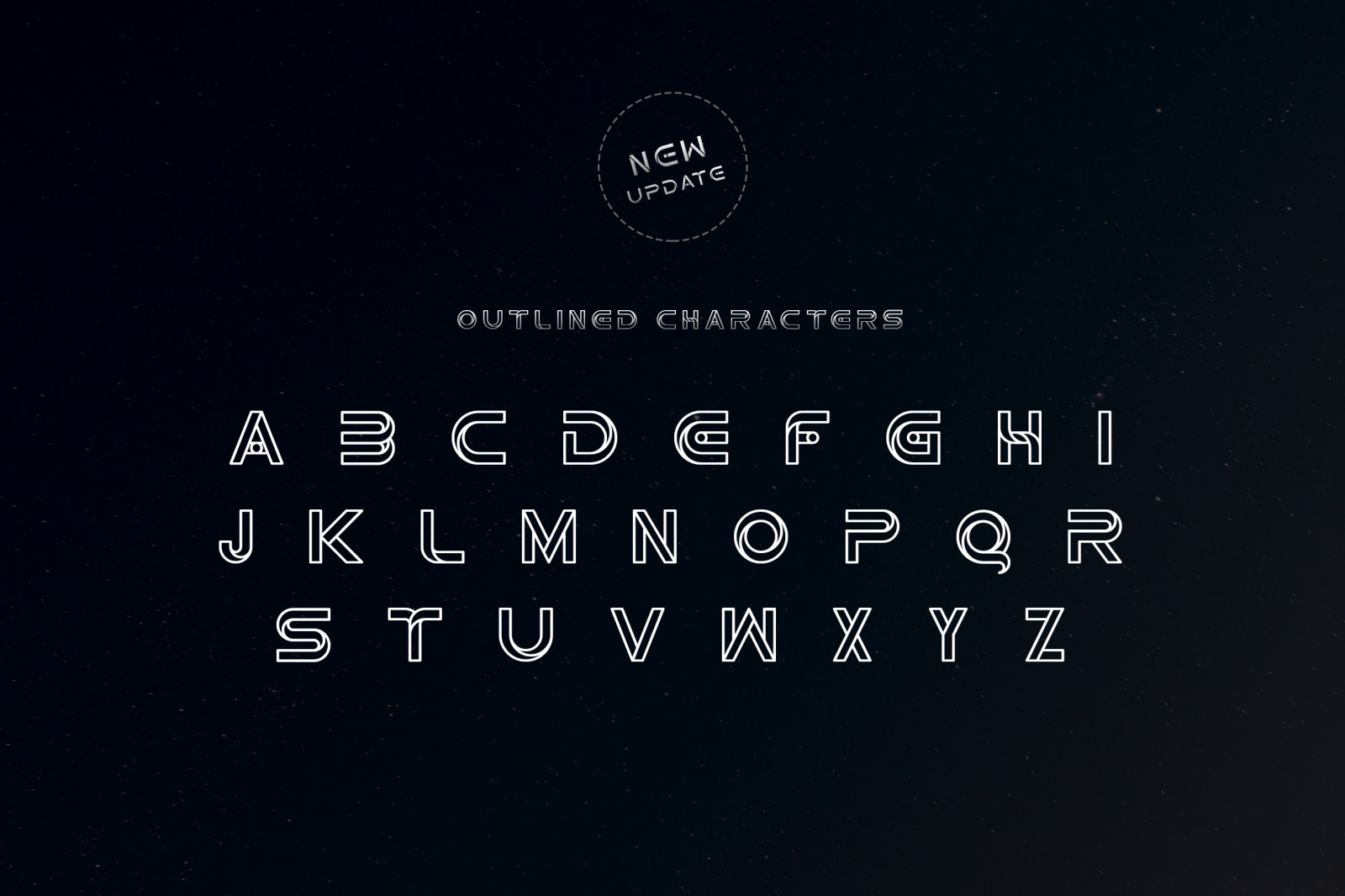 Techno Space Futuristic Font