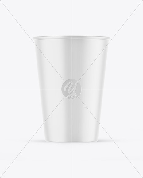 Matte Coffee Cup Mockup