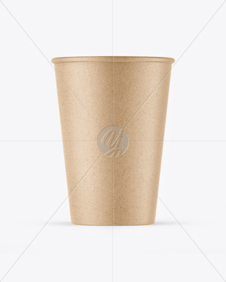 Kraft Coffee Cup Mockup