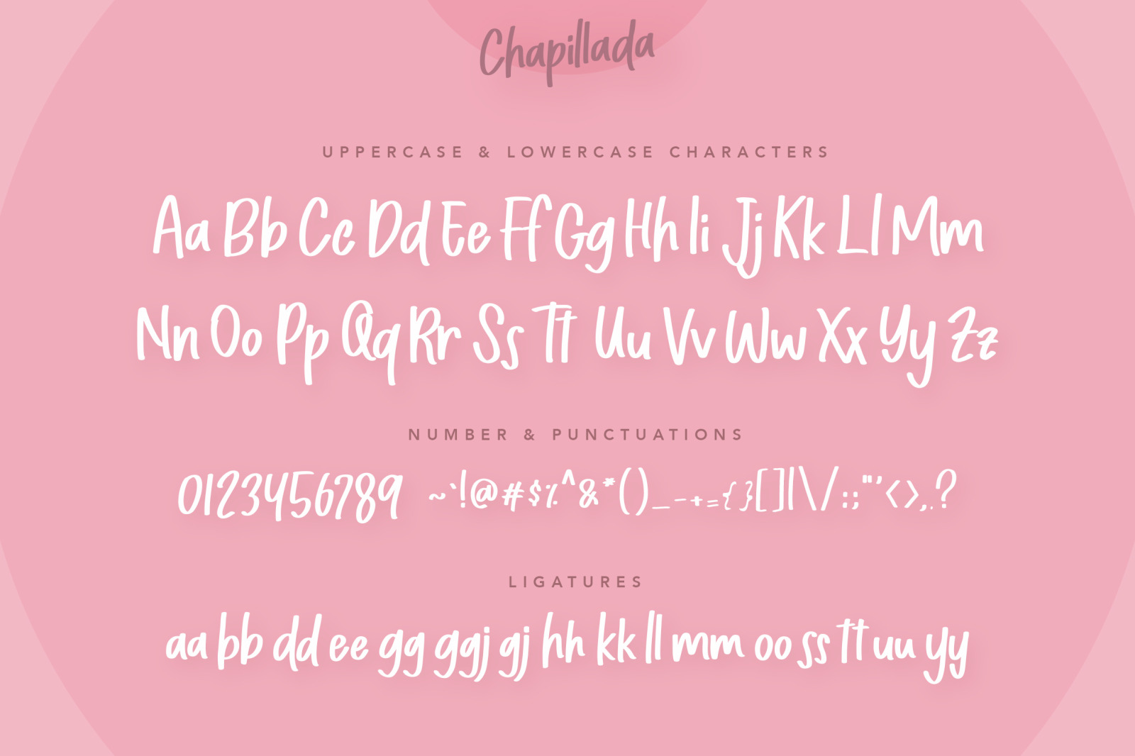 Chapillada Handwritten Font Chapillada Handwritten Font