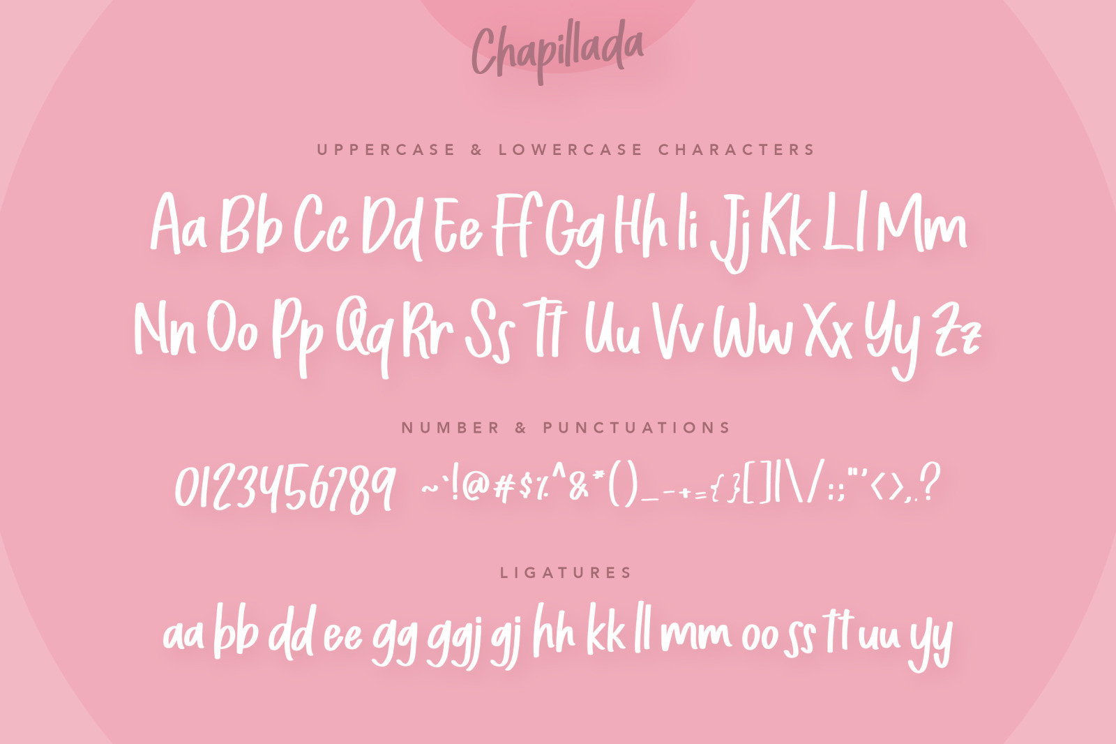 Chapillada Handwritten Font