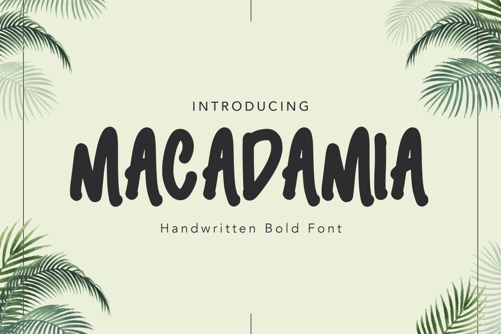 Macadamia Handwritten Font Macadamia Handwritten Font