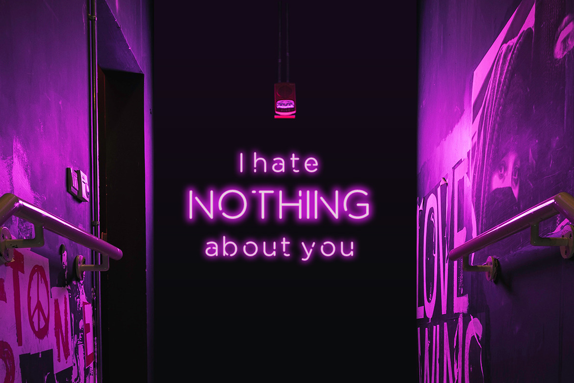Neon Desmon - Neon Light Font Neon Desmon - Neon Light Font