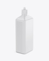 Glossy Plastic Bottle Mockup