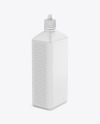 Matte Plastic Bottle Mockup