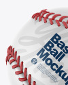 Baseball Ball Mockup