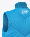 Women's Down Vest Mockup