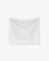 Textile Fabric Banner Mockup