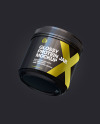 Glossy Protein Jar Mockup