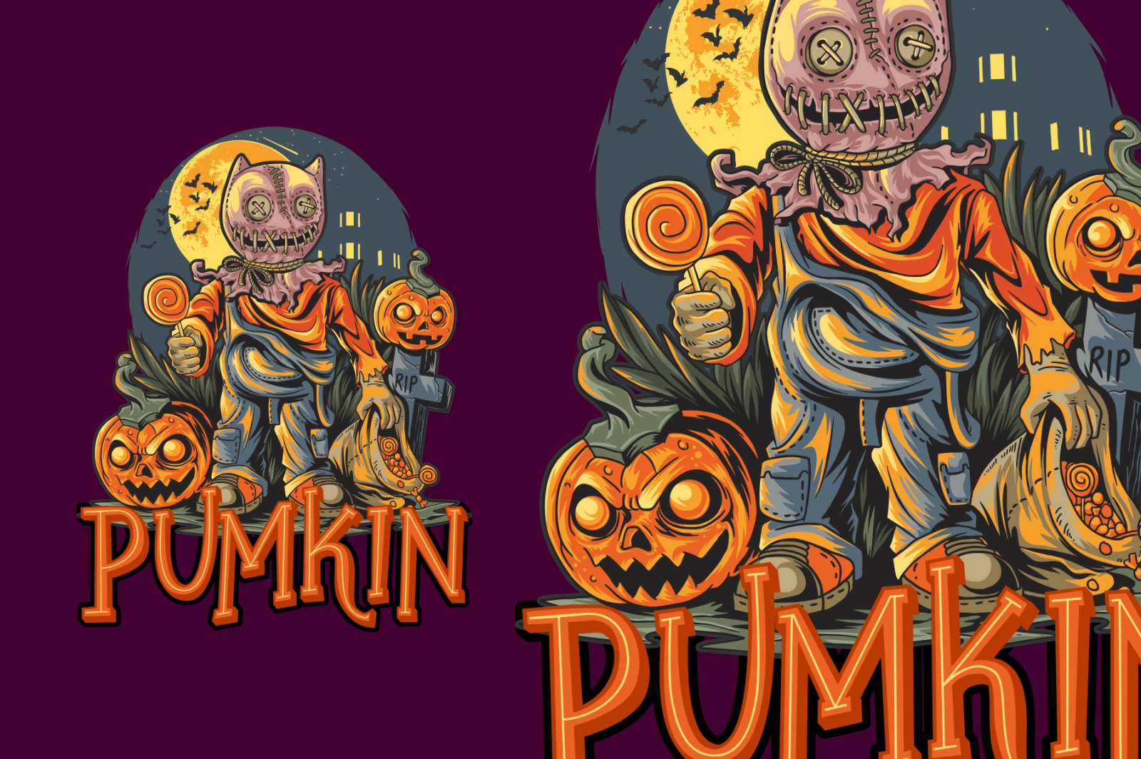 Ghostober | Halloween Layered Font