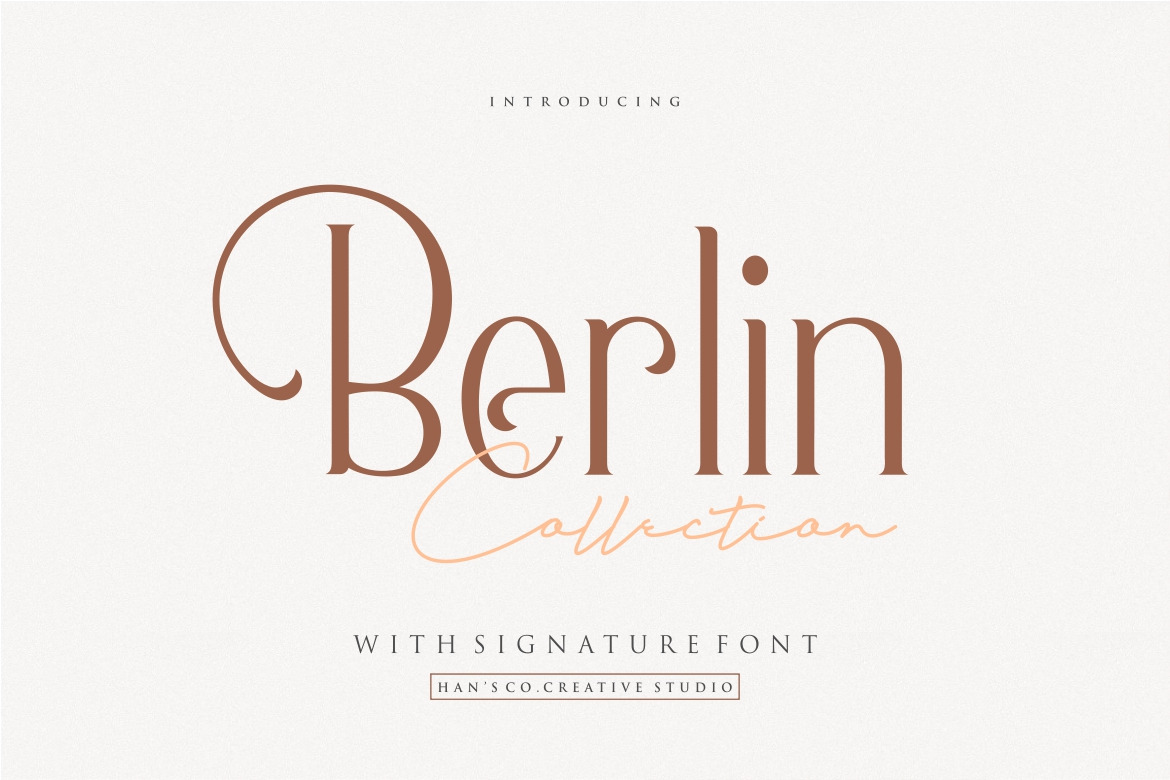 Berlin Font Berlin Font