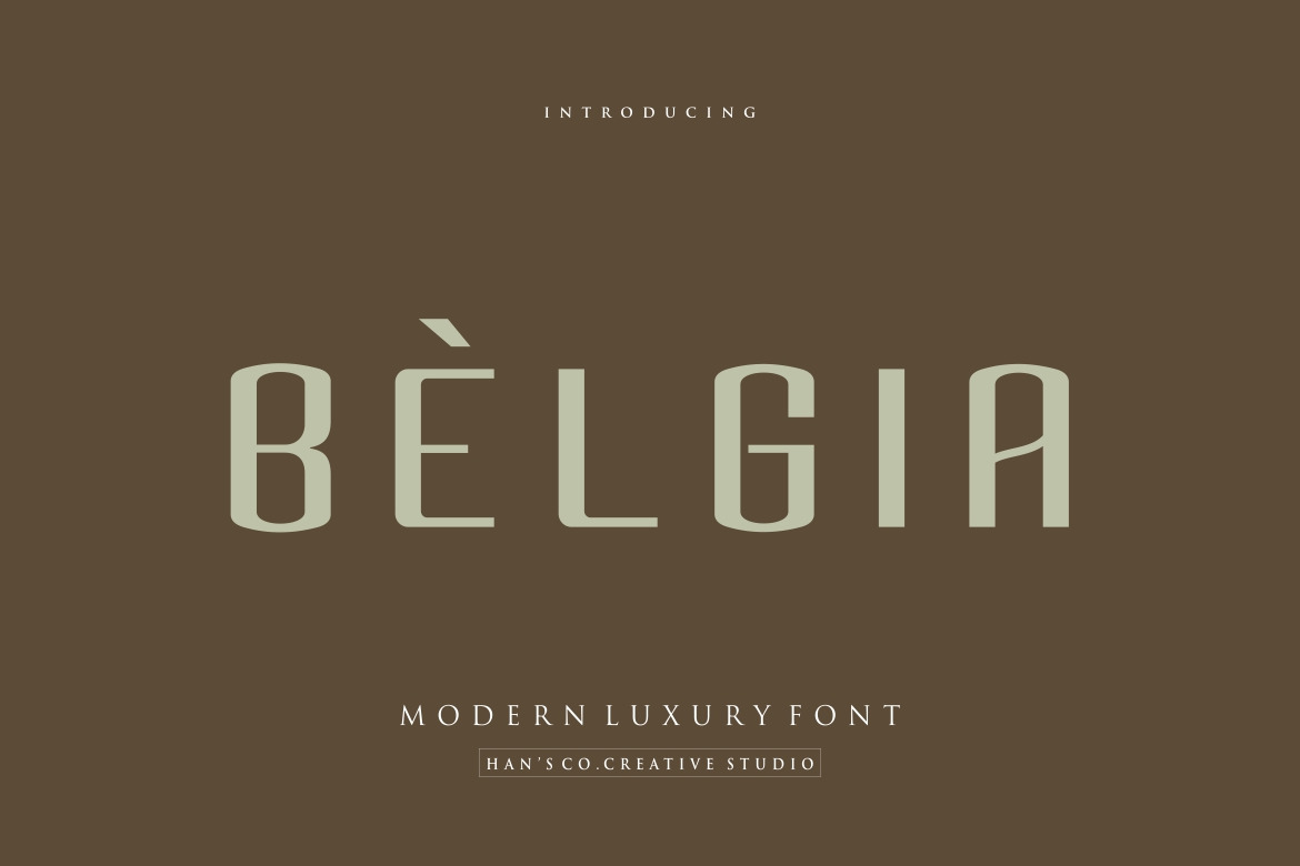 Belgia Font