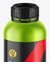 Metallic Bottle Mockup