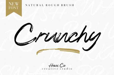 Crunchy Font - Rough